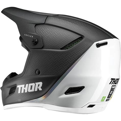 Helmet S23 Thor Mx Reflex Carbon Polar Black/White Large