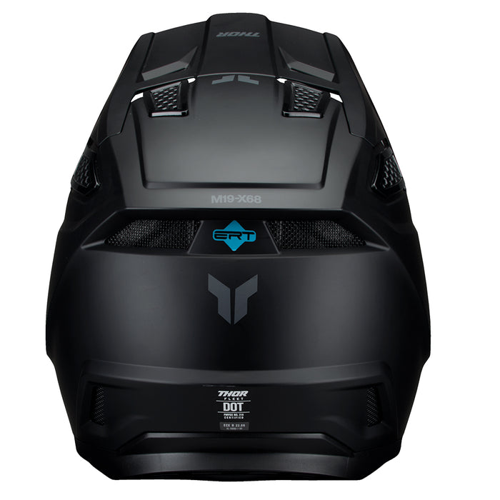 Helmet S25 Thor Mx Fleet Blackout Xs