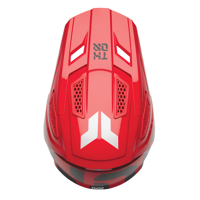 Helmet S25 Thor Mx Fleet Forge Red Large