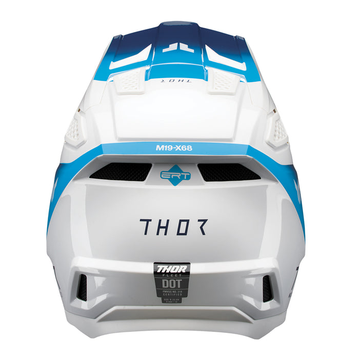 Helmet S25 Thor Mx Fleet Storm White/Navy Small