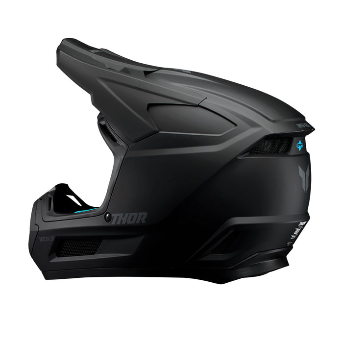 Helmet S25 Thor Mx Fleet Blackout Youth Medium