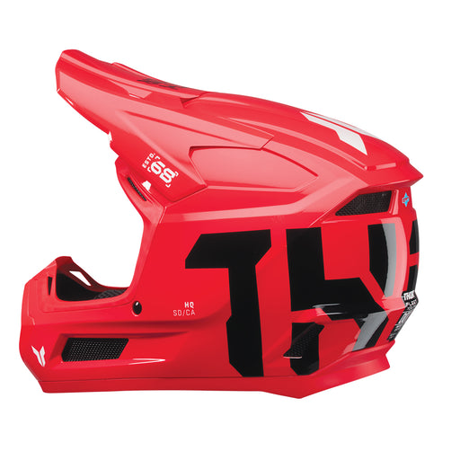 Helmet S25 Thor Mx Fleet Forge Red Youth Medium