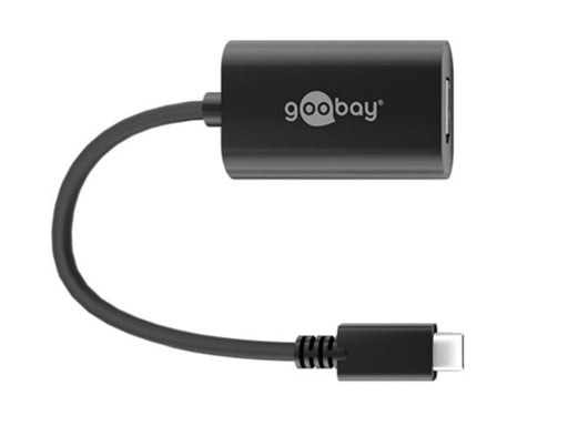 Goobay USB-C DispPort adapt (4k 60 Hz) black 0.2m