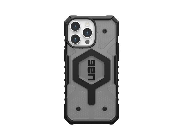 UAG Pathfinder Clear Magsafe Case iPhone 15 Pro Max - Ash