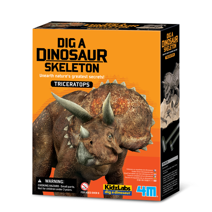 Dig A Triceratops Skeleton