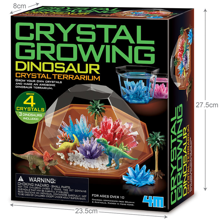 Crystal Growing Dinosaur Terrarium
