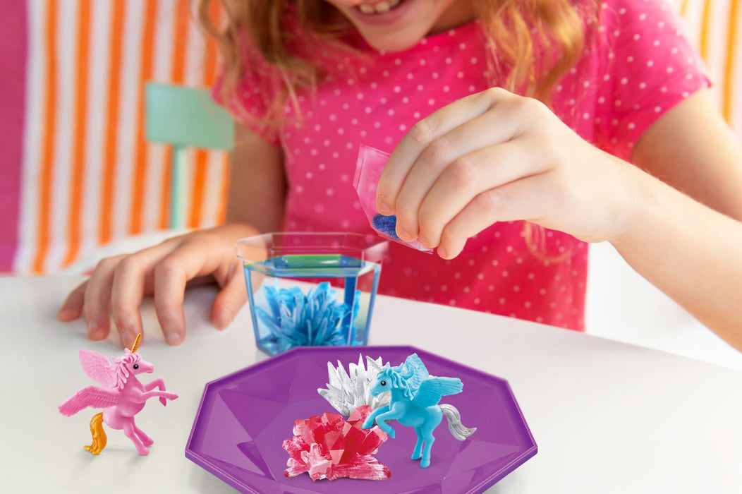 Crystal Growing Magical Unicorn Terrarium