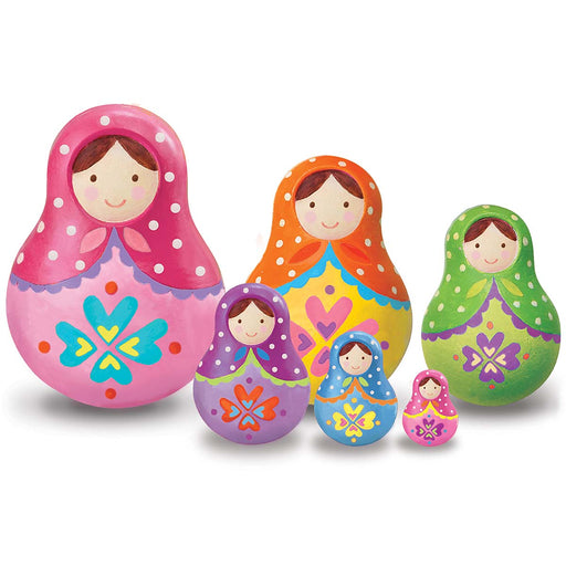 Paint you own Trinket Box - Russian Dolls