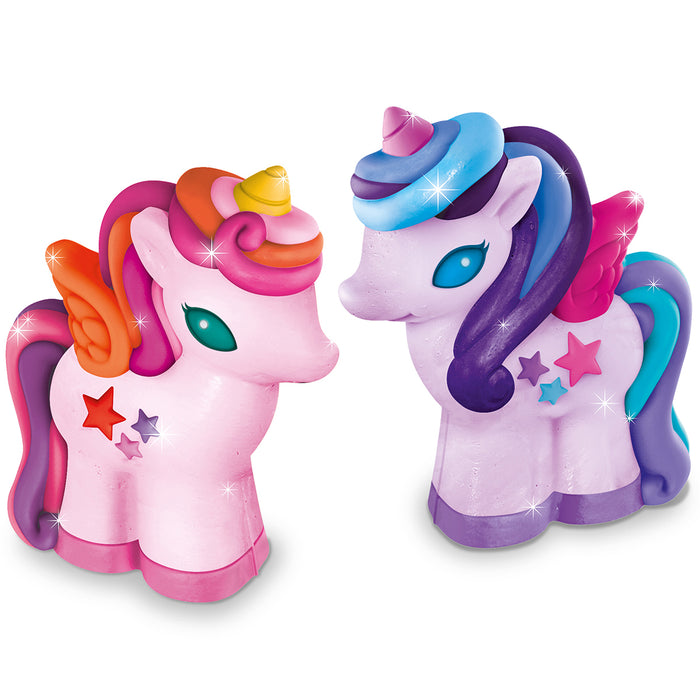 3D Mould & Paint - Glitter Unicorns