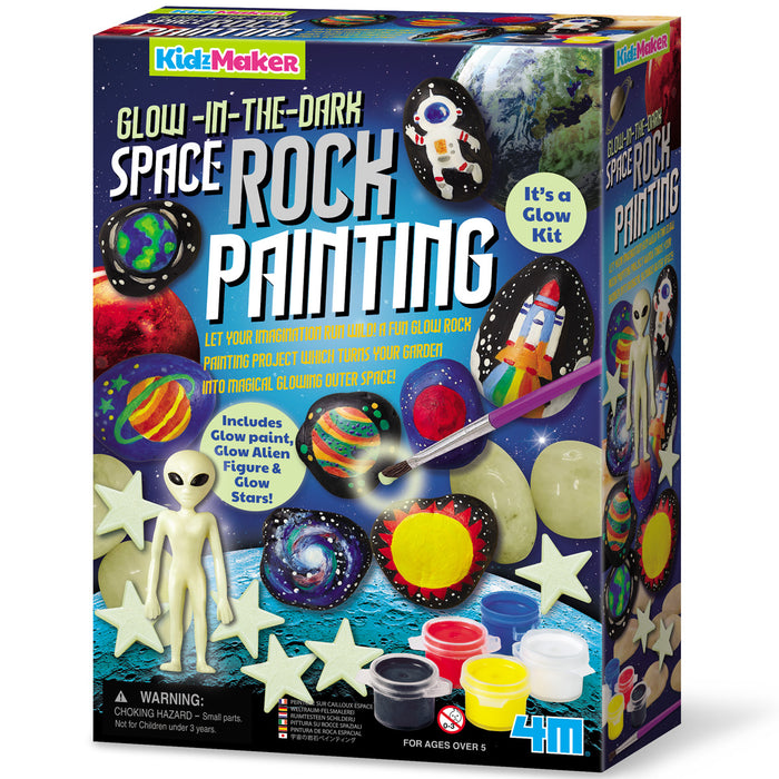 Space Rock Painting