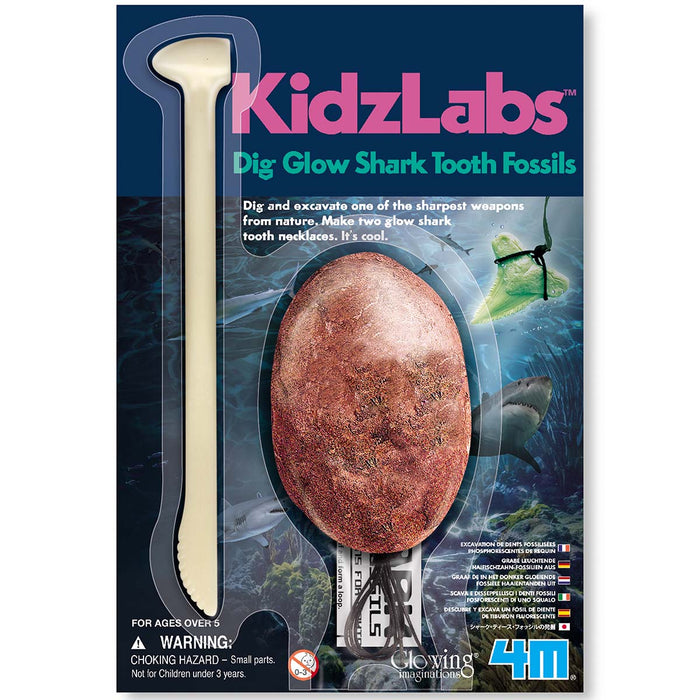 Dig a Glow Shark Tooth