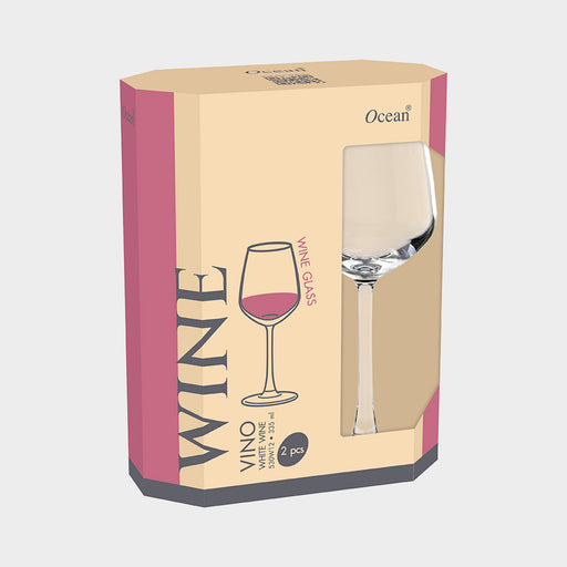 Ocean Glass Eco Vino Red Wine Glass 470ml - Set 2