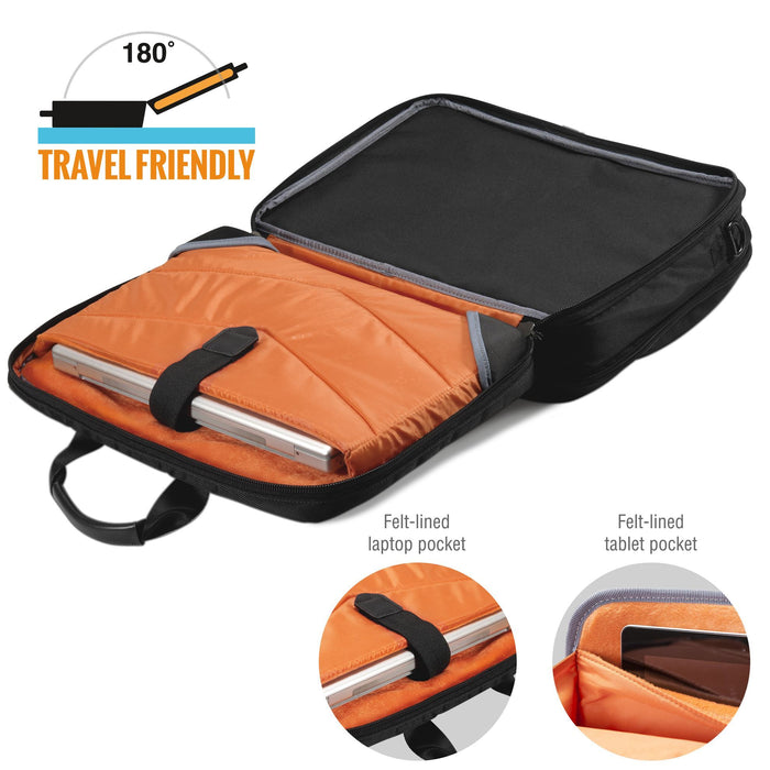 EVERKI Versa Premium Briefcase 16'' Checkpoint friendly design, Corner-guard pro