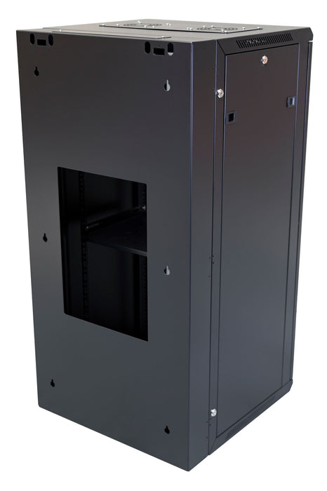 DYNAMIX 24RU Universal Swing Wall Mount Cabinet. Removable Rackmount supplied wi