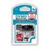 DYMO Genuine D1 Extra-Strength Durable Labels. 12mm x 3m white on Black. Stronge