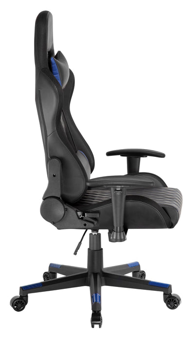 BRATECK Gaming Chair with Built-in RGB Lights. Ergonomic Diamond Quilt PU Leathe