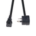 2M 3-Pin TAPON Plug IEC C13 Female Connector 10A SAA Approved Power Cord 1.0mm