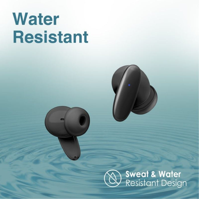 PROMATE In-Ear HD BT Earbuds with Intellitouch & 230mAh Charging Case. Ergonomic