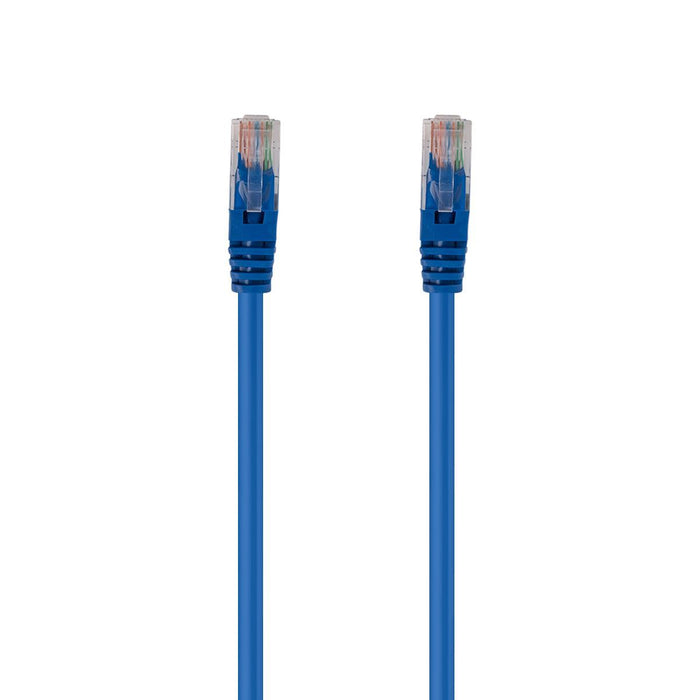 DYNAMIX 1.5m Cat5e Blue UTP Patch Lead (T568A Specification) 100MHz 24AWG Slimli