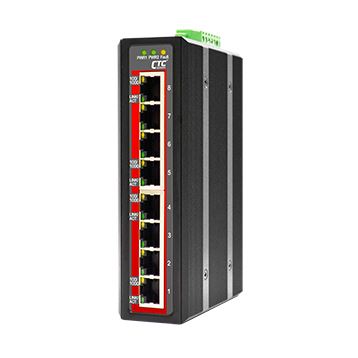 CTC UNION 8 Port Gigabit Unmanaged Switch. 8x 10/100/1000Base-T(X). -10C~60C. Po