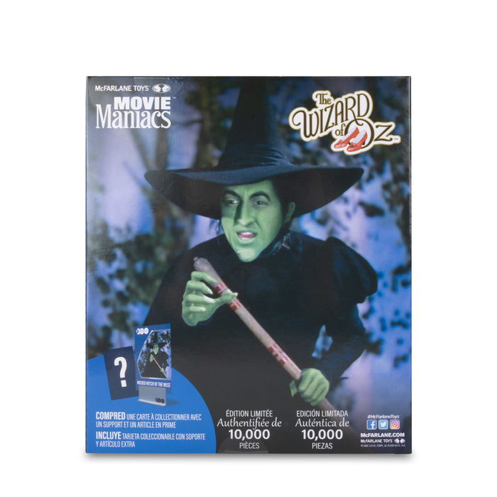 MOVIE MANIACS 6IN POSED WV1 - WB100 - THE WICKED WITCH OF THE WEST (THE WIZARD O