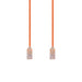 DYNAMIX 3m Cat6A 10G Orange Ultra-Slim Component Level UTP Patch Lead (30AWG) wi