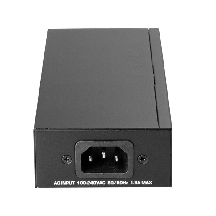 EDIMAX IEEE 802.3at 2.5 Gigabit PoE+ Injector 30W. Provides Power & Data up to 1