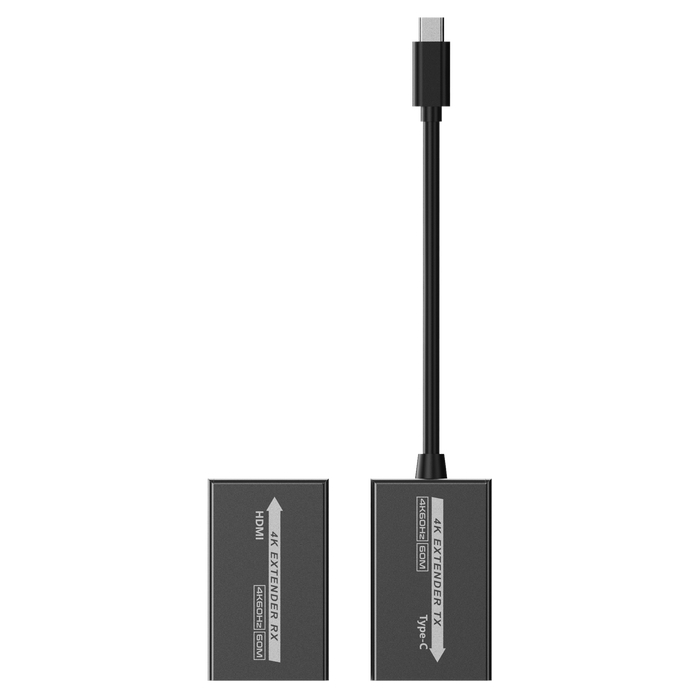 LENKENG USB-C to HDMI Extender Includes both Tx & Rx Units. Supports Resolution