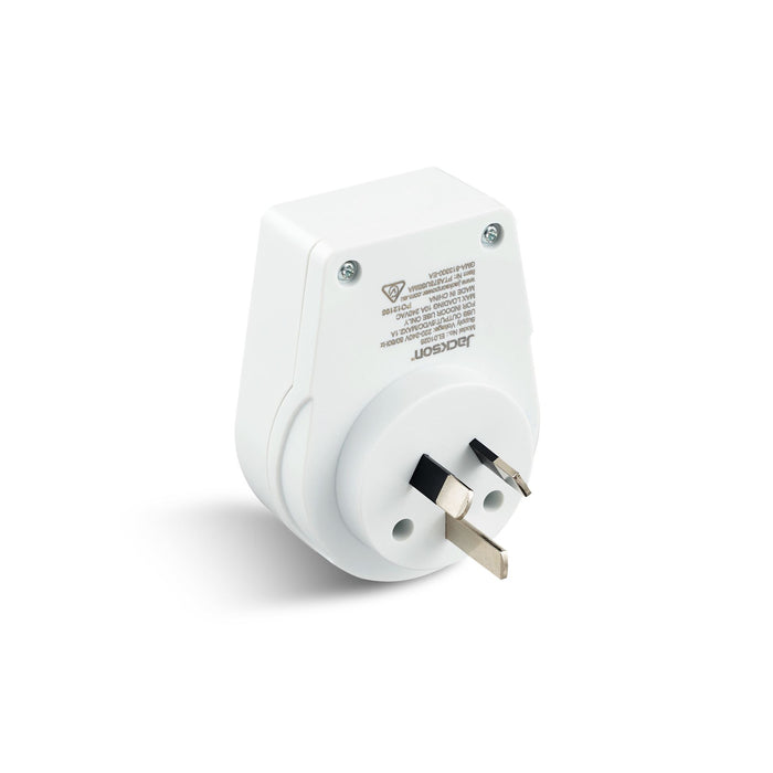 JACKSON Slim Inbound Travel Adaptor for use in NZ/AUS. USA; UK and Japanese Plug