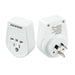 JACKSON Slim Inbound Travel Adaptor for use in NZ/AUS. USA; UK and Japanese Plug