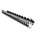 DYNAMIX 24 Port 19'' 1RU STP / UTP Unloaded Keystone Patch Panel with Rear Cable