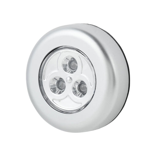 JACKSON Triple Pack LED Push Light. 3 x AAA Batteries per Light (Included). Incl