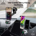 PROMATE 15W 3-in-1 MagSafe InCar Qi2 Phone Wireless Charging Station Mount. Incl