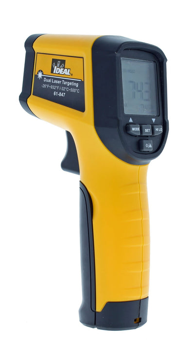IDEAL INDUSTRIES Dual Laser Targeting Infrared Thermometer.