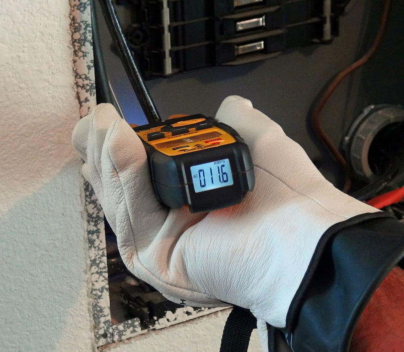 IDEAL INDUSTRIES 200A AC/DC TRMS TightSight Fork Meter. CAT IV 600V and CAT III