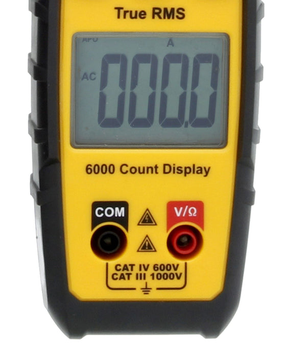 IDEAL INDUSTRIES 200A AC/DC TRMS TightSight Fork Meter. CAT IV 600V and CAT III