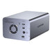 UNITEK 2-Bay USB-C RAID External HD Enclosure. Supports RAID 1 Supports both 2.5