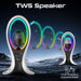 PROMATE 5W Dynamic HiFi RGB Speaker with Headphone Stand & USB Hub. Bluetooth; 1