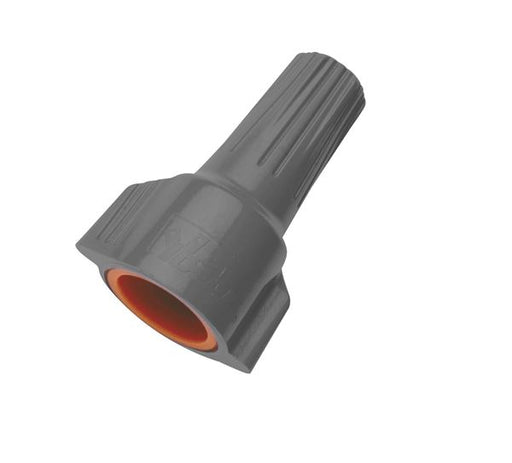 IDEAL INDUSTRIES 24A Grey/Orange WeatherProof Twister Wire Connector 25pc Card.