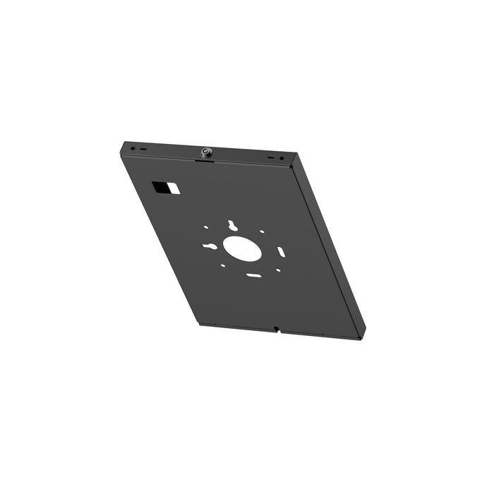 BRATECK Anti-Theft Enclosed Tablet Wall Mount Bracket with Key - Black Anti-skid
