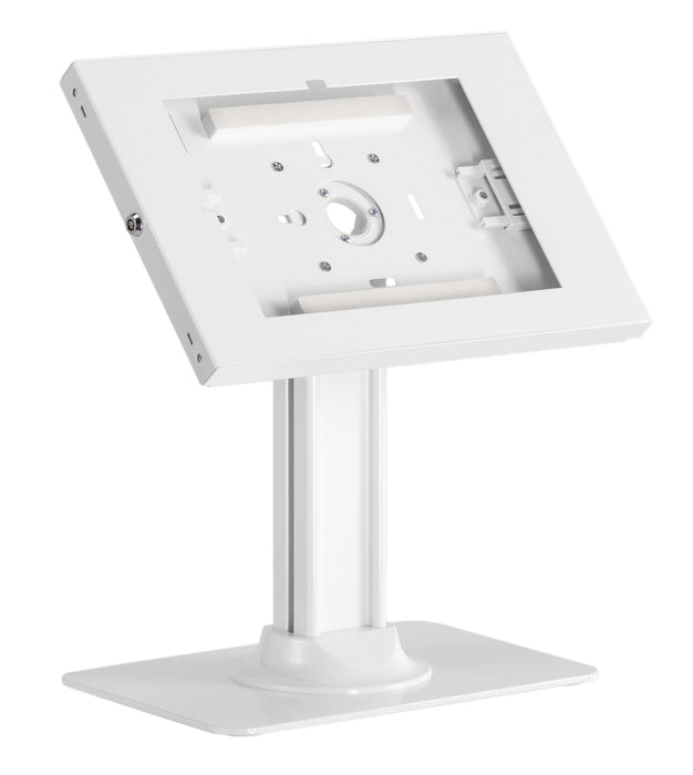 BRATECK Anti-Theft Enclosed Countertop Tablet Kiosk Stand Black Anti-skid Pad Pr