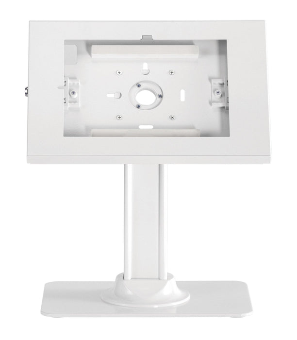 BRATECK Anti-Theft Enclosed Countertop Tablet Kiosk Stand Black Anti-skid Pad Pr