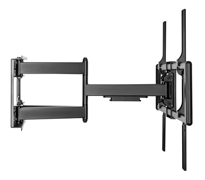 BRATECK 60-120" Heavy-Duty Full Motion TV Wall Mount Bracket. Free-Tilting Desig