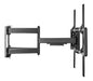 BRATECK 60-120" Heavy-Duty Full Motion TV Wall Mount Bracket. Free-Tilting Desig