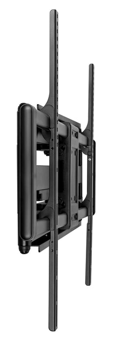 BRATECK 60-120" Heavy-Duty Full Motion TV Wall Mount Bracket. Free-Tilting Desig
