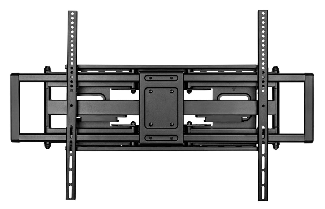 BRATECK 60-120" Heavy-Duty Full Motion TV Wall Mount Bracket. Free-Tilting Desig
