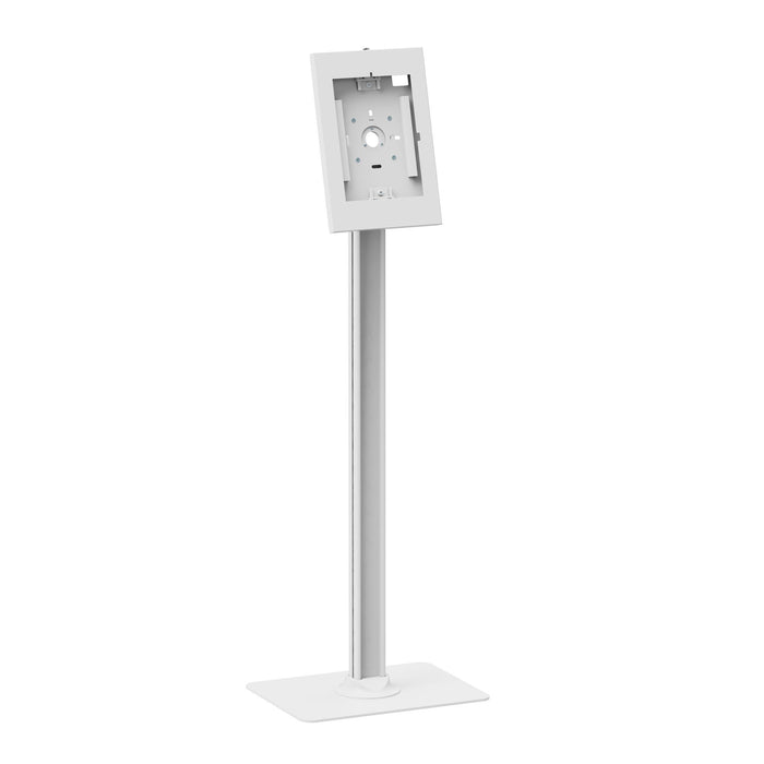 BRATECK Anti-Theft Enclosed Free Standing Tablet Display Kiosk Black Anti-skid P
