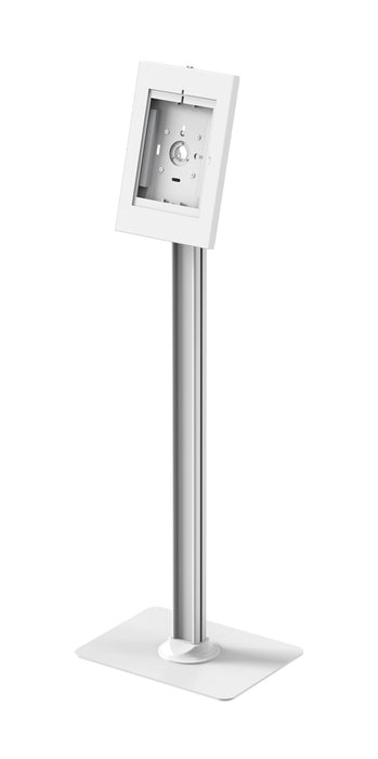 BRATECK Anti-Theft Enclosed Free Standing Tablet Display Kiosk Black Anti-skid P