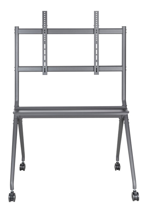 BRATECK 50-86" Heavy-Duty Studio TV Cart/Trolley. Supports up to 120Kgs Includes