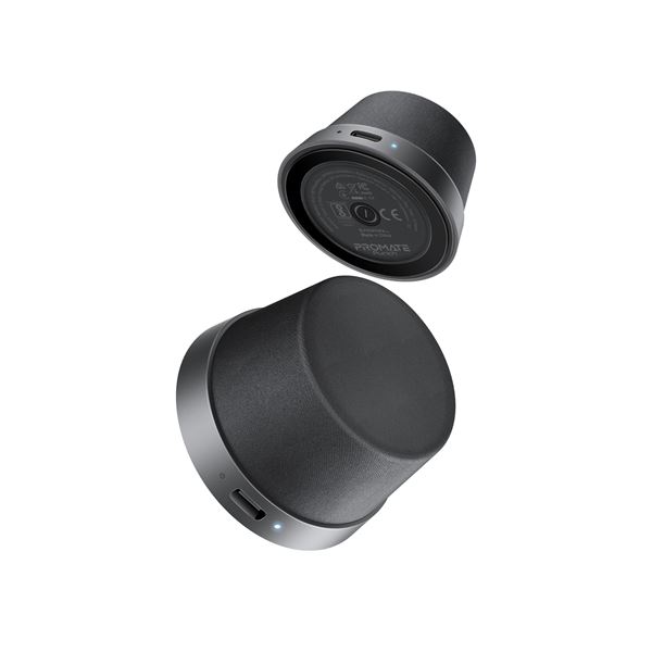 PROMATE 3W Mini Bluetooth Speaker with Magsafe Compatible Base. Supports Music &